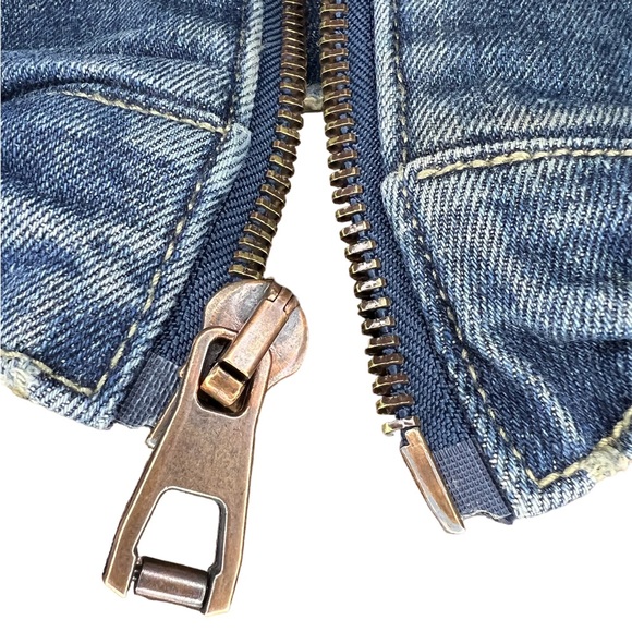 Makobi Jean Jacket With Suede Arms - Picture 11 of 11